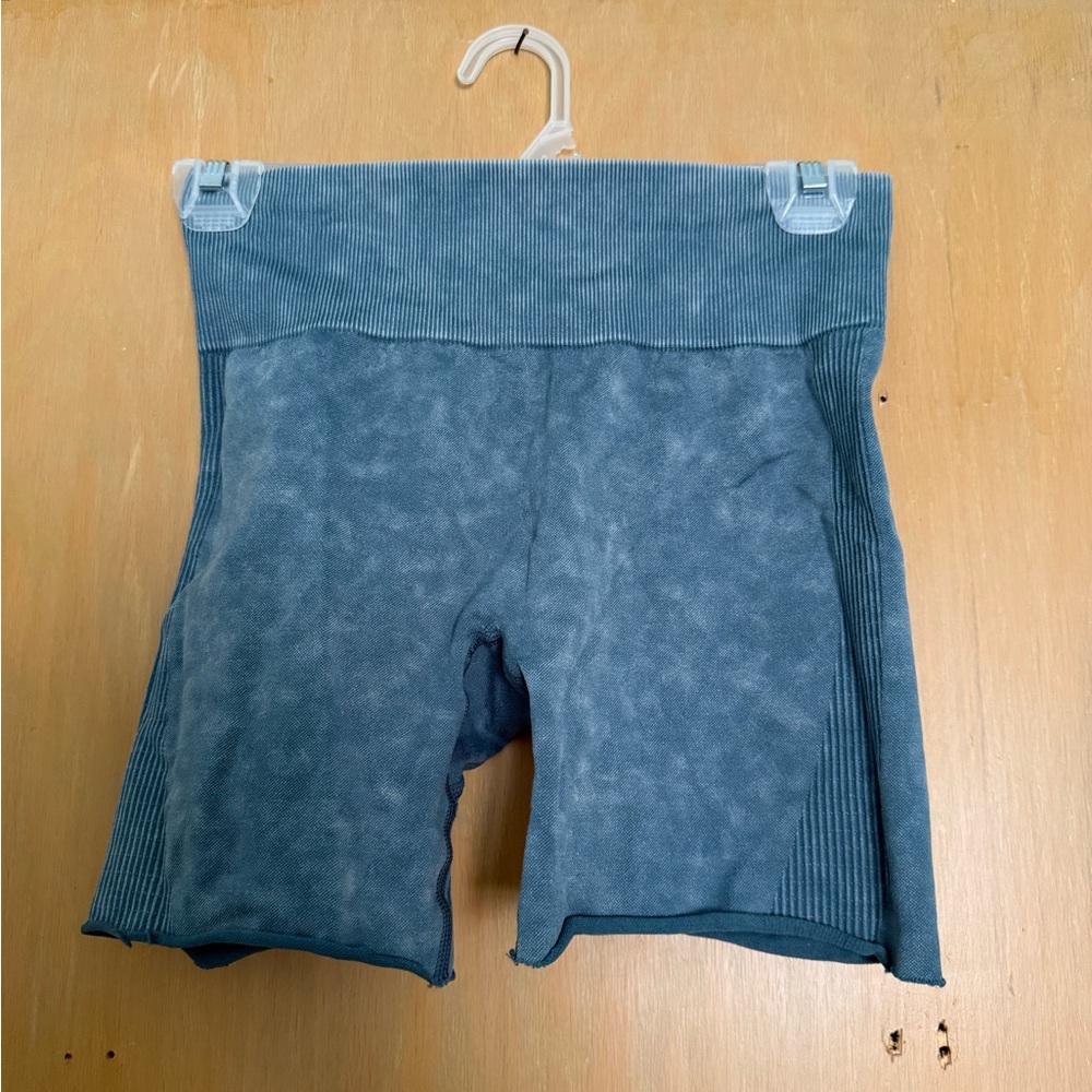 PINK Victoria's Secret Blue Bike Shorts